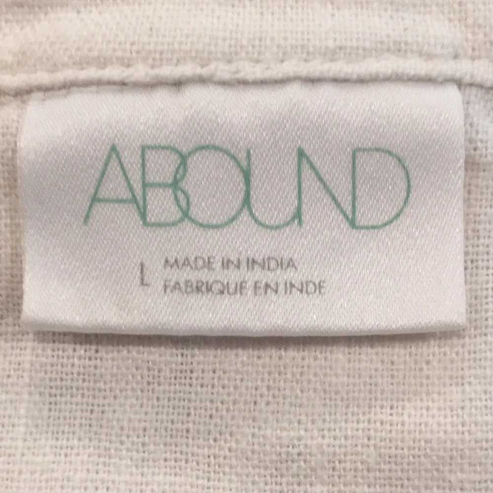 Abound | Ruffled Linen Crop Top - Picture 3 of 4